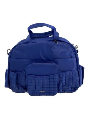 Lug Tuk Tuk NWT Blue Carryall Travel Tote Diaper Bag Stroller Straps Organizer